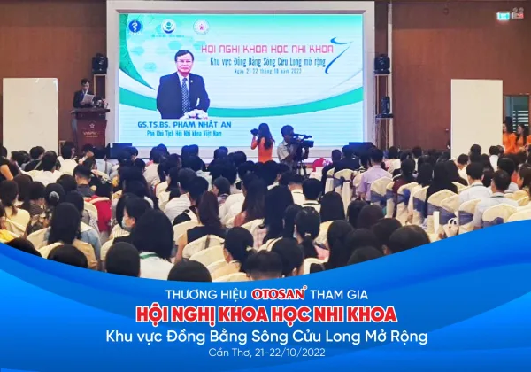 OTOSAN tham gia Hội Nghị Khoa Học Nhi Khoa Khu vực Đồng Bằng Sông Cửu Long Mở Rộng