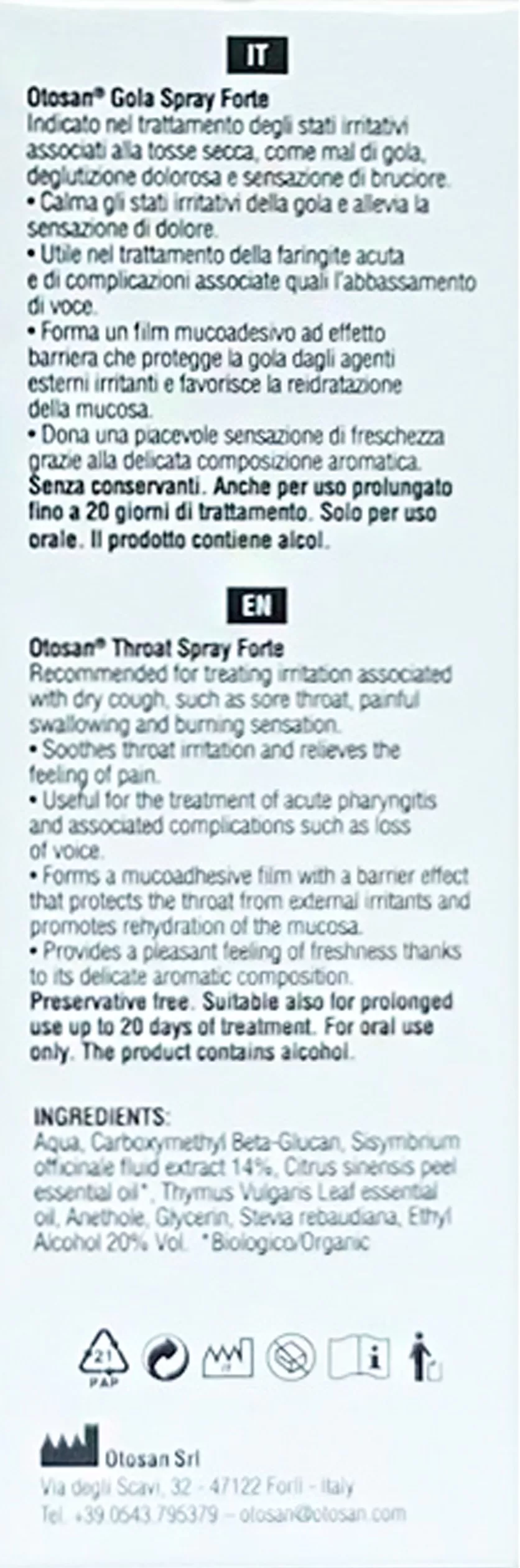 XỊT HỌNG OTOSAN THROAT SPRAY