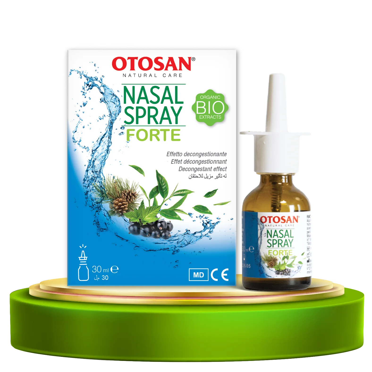 Xịt mũi người lớn Otosan Nasal Spray Forte