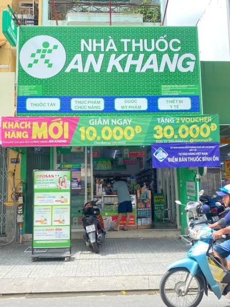 OTOSAN NỔI BẬT TẠI HỆ THỐNG NHÀ THUỐC AN KHANG TRÊN CẢ NƯỚC