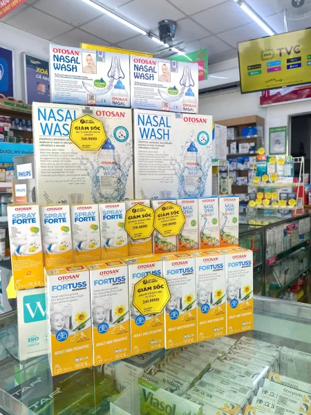 OTOSAN NỔI BẬT TẠI HỆ THỐNG NHÀ THUỐC AN KHANG TRÊN CẢ NƯỚC