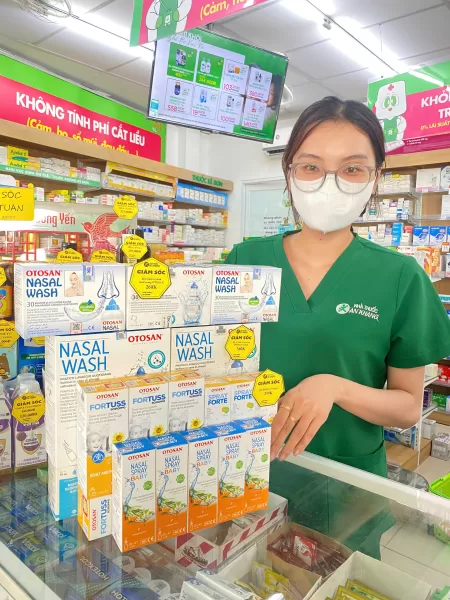 OTOSAN NỔI BẬT TẠI HỆ THỐNG NHÀ THUỐC AN KHANG TRÊN CẢ NƯỚC