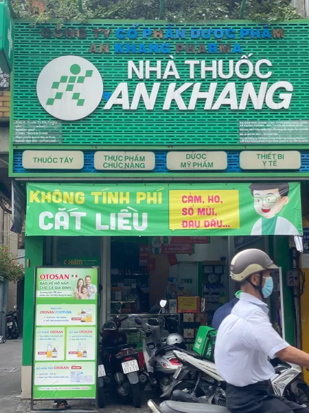 OTOSAN NỔI BẬT TẠI HỆ THỐNG NHÀ THUỐC AN KHANG TRÊN CẢ NƯỚC