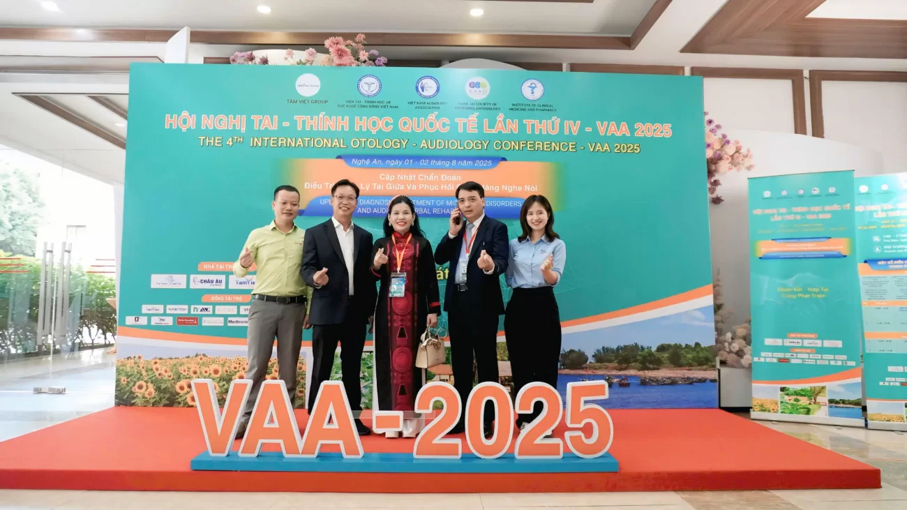 OTOSAN GHI DẤU ẤN NỔI BẬT TẠI HỘI NGHỊ TAI – THÍNH HỌC QUỐC TẾ LẦN THỨ IV – VAA 2025