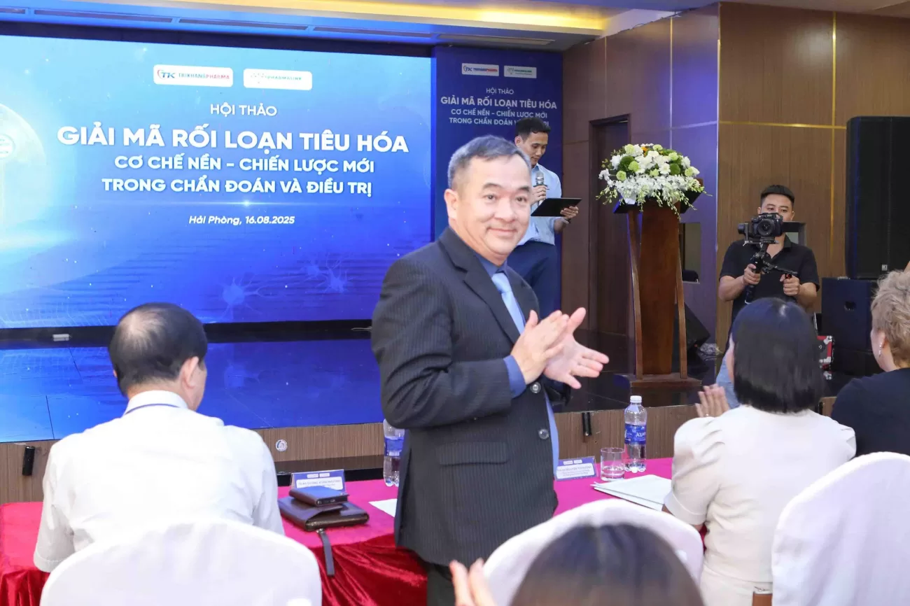 Trí Khang Pharma tổ chức thành công Hội thảo "Giải mã rối loạn tiêu hóa"