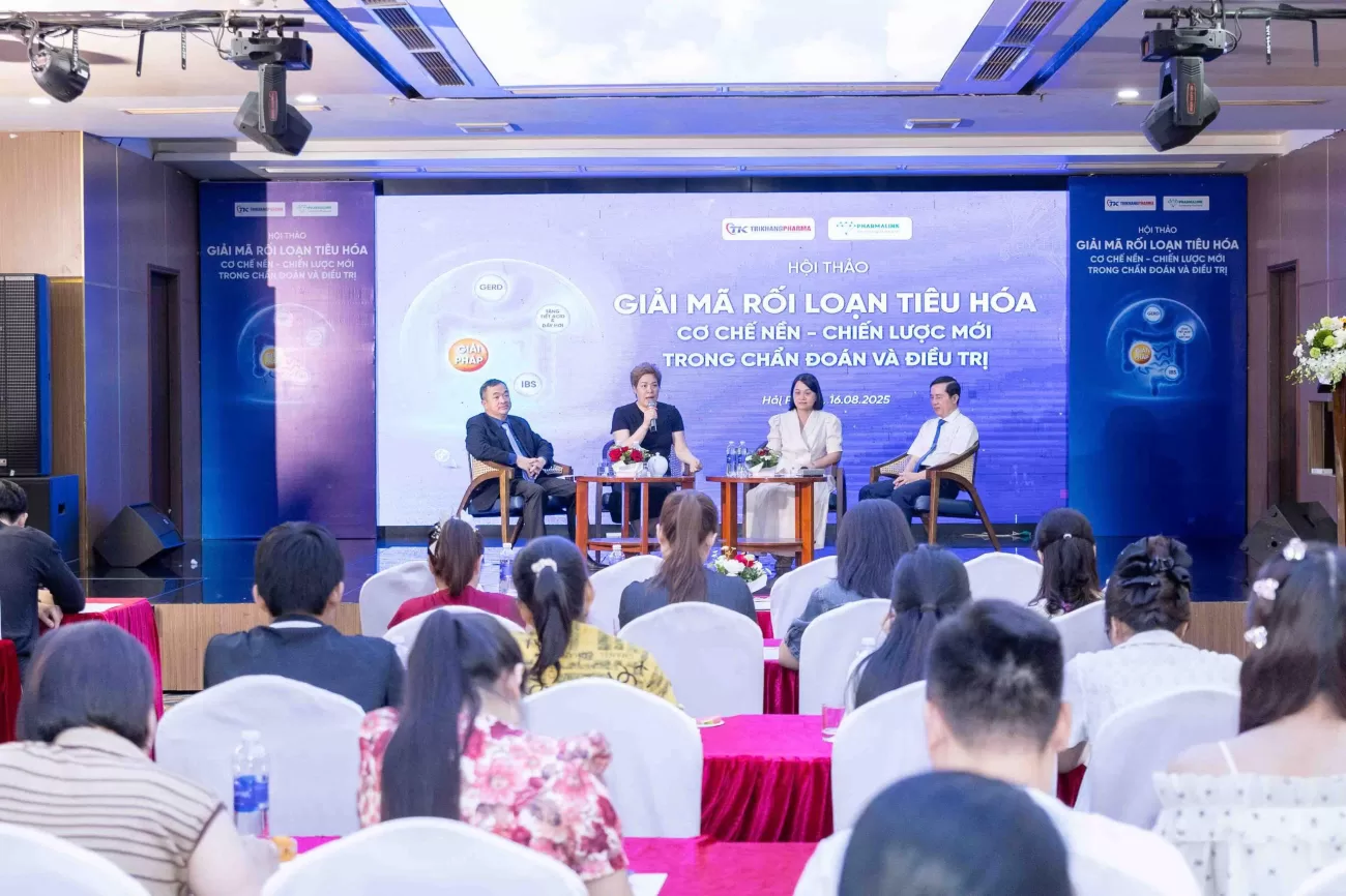 Trí Khang Pharma tổ chức thành công Hội thảo "Giải mã rối loạn tiêu hóa"